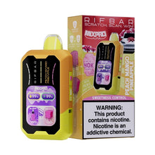 Cargar imagen en el visor de la galería, Peach Mango Pineapple (Nic &amp; Sweetness Control) Rifbar Mixpro 40K Vape

