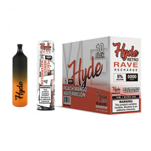 Load image into Gallery viewer, Peach Mango Watermelon Hyde Rave Recharge 5000
