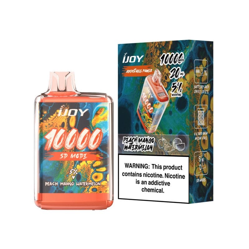 Peach Mango Watermelon Ijoy SD10000 Disposable Vape