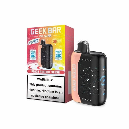 Peach Perfect Slush (New March 2025) Geek Bar Pulse X Vape Disposable