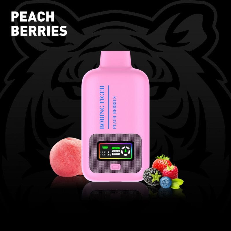 Peach Berries Luffbar Boring Tiger 25000 Disposable Vape