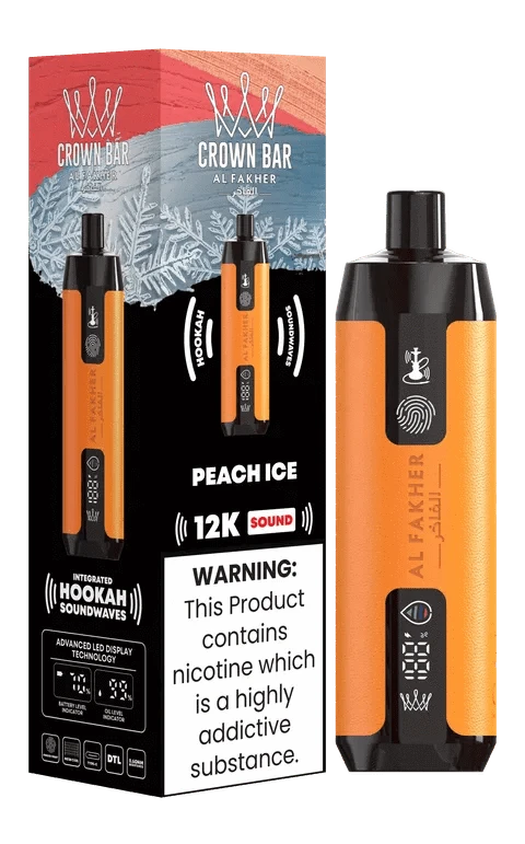 Al Fakher Crown Bar 12K Sound Disposable Vape (Buy 4 Get 5th Free) Al Fakher Crown Bar 12K Sound Disposable Vape (Buy 4 Get 5th Free)