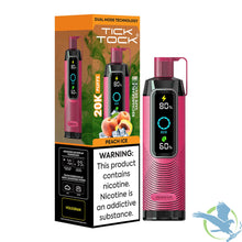 Load image into Gallery viewer, Peach Ice Tick Tock 20K Disposable Vape (Hookak Vape)
