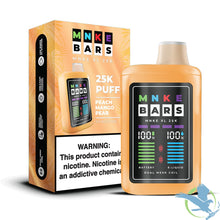 Load image into Gallery viewer, Peach Mango Pear MNKE BARS XL 25K Disposable
