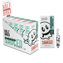 Cargar imagen en el visor de la galería, Peach Ringz Indica Half Bak’d Sauce’d Exotix 2gm Gram Postless Cart/Cartridge THCP THCA THCB D9
