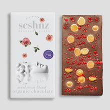 Load image into Gallery viewer, Peanut Butter &amp; Jelly Seshnz Mushroom Chocolate Bar 500MG
