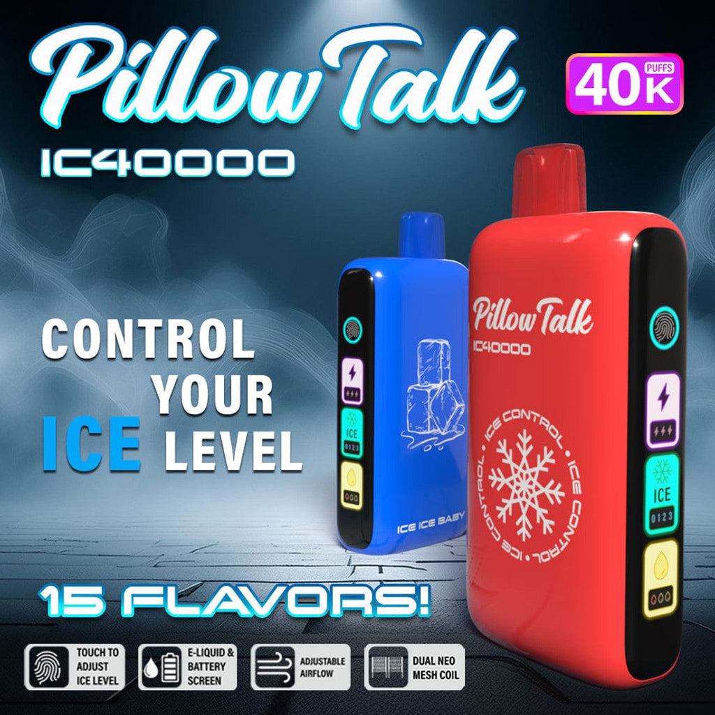 Pilllow Talks Ice Control 40K Puffs Disposable Vape