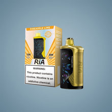Load image into Gallery viewer, Pineapple Lime Geek Bar Ria NV30K Vape Disposable 30000 Puffs

