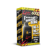 Cargar imagen en el visor de la galería, Pineapple Express - Indica Deltapex F*****G Diamond Blend Disposable 6G Gram
