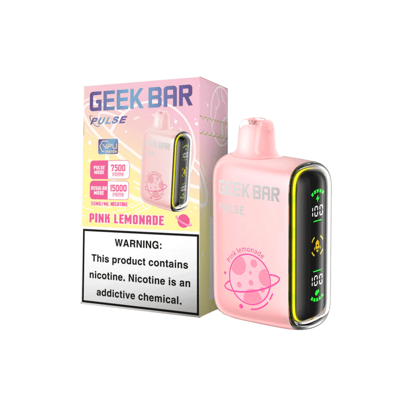 Pink Lemonade Geek Bar Pulse 15000 Disposable Vape