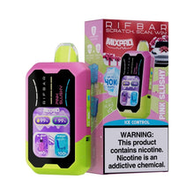 Cargar imagen en el visor de la galería, Pink Slushy (Nic &amp; Ice Control) Rifbar Mixpro 40K Vape
