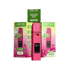 Load image into Gallery viewer, Pink Green Krack Lost THC V4 CB9A THCP Disposable Vape 3gm
