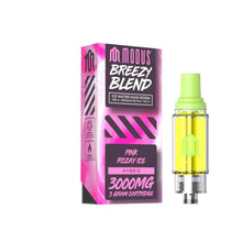 Cargar imagen en el visor de la galería, Pink Rozay Ice Hybrid Modus Breezy Blend Ice Water Has Rosin Cartridge 3 Gram
