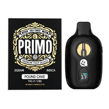 Cargar imagen en el visor de la galería, Pound Cake - Indica Half Bak’d Primo Disposable Vape THCP CBD 2G
