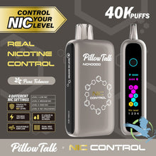 Load image into Gallery viewer, Pure Tobacco Pillow Talk Nic Control 40000 Disposable Vape
