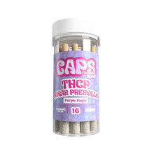 Load image into Gallery viewer, Purple Sugar Hybrid Caps Good Morels Pre Rolls Sugar Joint 1gm Thcp 5count

