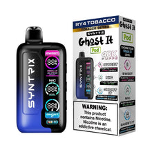 Cargar imagen en el visor de la galería, RY4 Tobacco Syntrix ghost it 40K Disposable

