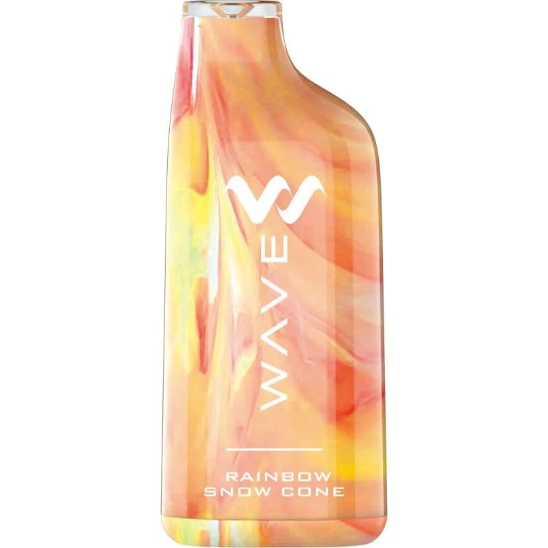 Rainbow Snow Cone Wavetec Wave 8000 Disposable Vape