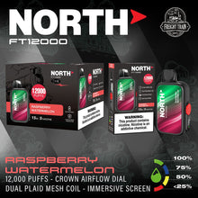 Load image into Gallery viewer, Raspberry Watermelon North FT12000 Disposable
