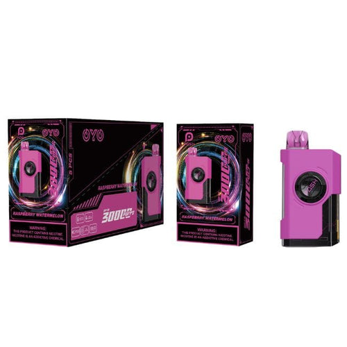 Raspberry Watermelon Posh Oyo Disposable Vape 30K 30000 Puffs