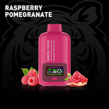 Load image into Gallery viewer, Raspberry Pomegranate Luffbar Boring Tiger 25000 Disposable Vape
