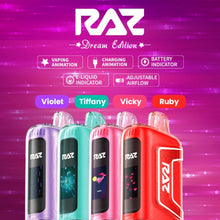 Load image into Gallery viewer, Ruby (Cherry Strawberry Raspberry) / Single Raz TN9000 Disposable Vape
