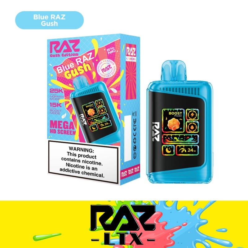 Blue Raz Gush Raz Gush Vape 25K