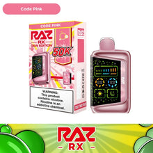 Load image into Gallery viewer, Code Pink Raz Rx50K Disposable Vape
