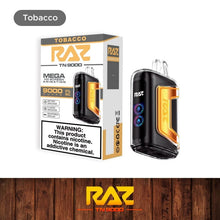 Load image into Gallery viewer, Tobacco / 10 Pack Raz TN9000 Disposable Vape
