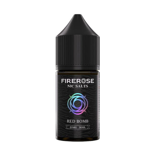 Red Bomb / 25 MG Firerose Nic Salt E Liquid Juice Bottle 30ml