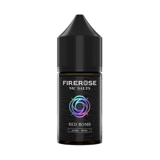 Red Bomb / 25 MG Firerose Nic Salt E Liquid Juice Bottle 30ml