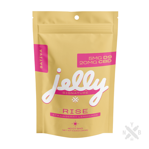 Rize - 5mg D9 THC | 20mg CBD - Strawberry Lemonade Not Your Bakery Jelly Signature Gummies