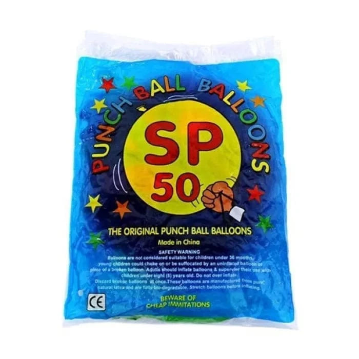 SP50 Punch Ball Balloons 50 count
