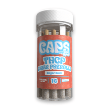 Load image into Gallery viewer, Sativa - Sugar Rush Caps Good Morels THCP Sugar Pre Rolls 1GM 5CT
