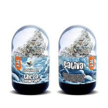 Load image into Gallery viewer, Sativa / 3.5 gm Flying Horse THCA Snow Caps Flower Jar 3.5 and 7 GM
