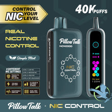 Load image into Gallery viewer, Simple Mint Pillow Talk Nic Control 40000 Disposable Vape
