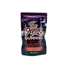 Load image into Gallery viewer, Smashing Grape The Demon Gummies THC-A THC-V THC-P D8 LR 5000MG 10PC
