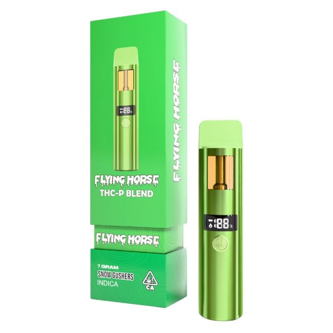 Yellow Express Flying Horse THCP blend Disposable Vape 7 Gram