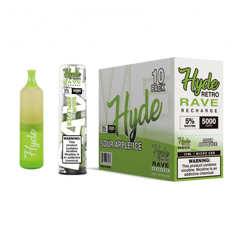 Sour Apple Ice Hyde Rave Recharge 5000