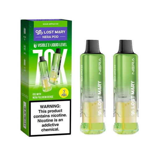 Pod Only / Sour Apple Ice Lost Mary Nera Fulllview 70K Disposable