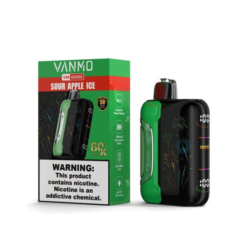 Sour Apple Ice Vanmo VM 60000 Disposable