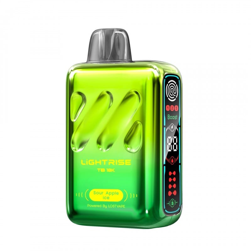 Sour Apple Ice Lightrise TB18K Disposable Vape