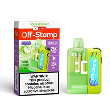 Cargar imagen en el visor de la galería, Kit (Pod + Charger) / Sour Apple Ice (Crystal Cube) Off Stamp X Cube Crystal Cube 35K
