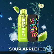 Load image into Gallery viewer, Sour Apple Ice (Pod Kit) Upends UP9 50K Puffs 20ML Disposable Pod Vape + Kit
