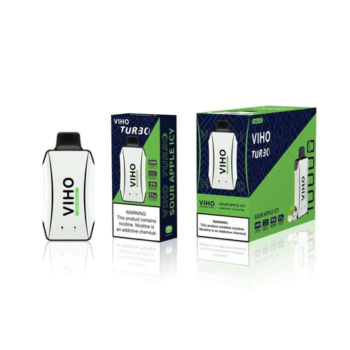 Sour Apple Icy Viho Turbo 10k Disposable Vape