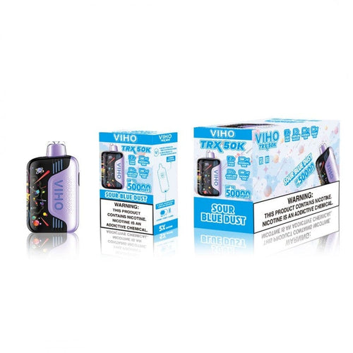 Sour Blue Dust / Single Viho TRX 50K Disposable Vape