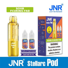 Load image into Gallery viewer, Pod Only / Sour Fcuking Fab Jnr Stellararc 100K Disposable Pod Kit
