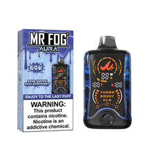 Load image into Gallery viewer, Sour Shock Blue Raspberry Mr Fog Aura 60K Disposable Vape
