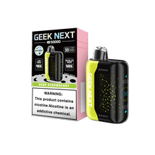 Cargar imagen en el visor de la galería, Sour Strawberry Geek Next X50000 50K Disposable Vape
