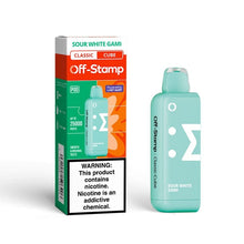 Load image into Gallery viewer, Sour White Gami (Classic Cube) Off Stamp Classic Cube 25000 Disposable Vape Pod
